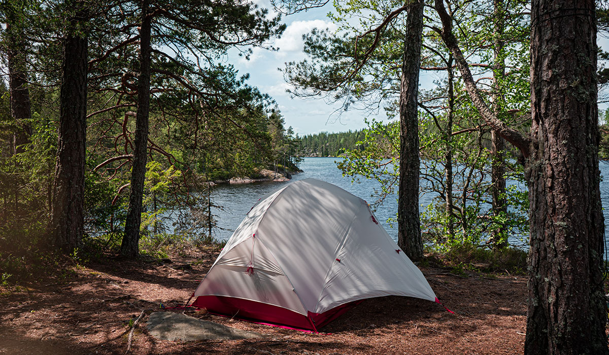 MSR 2 Personen Zelt Hubba Hubba NX in Schweden