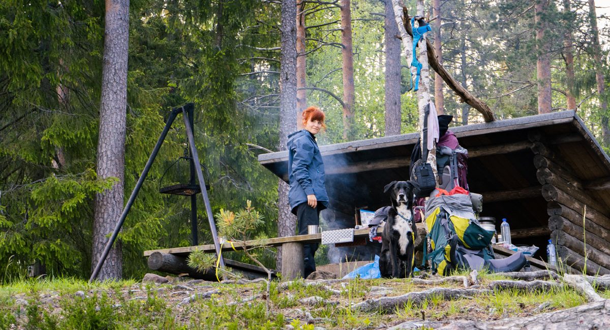 Shelter im Glaskogen Nationalpark
